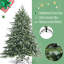 Arbre de Noël vert en cachemire réaliste-404658066