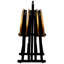 Lacquer TV Tray Set with Stand-1140215991