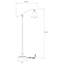 Lampe de travail sur pied 60 po Totham
