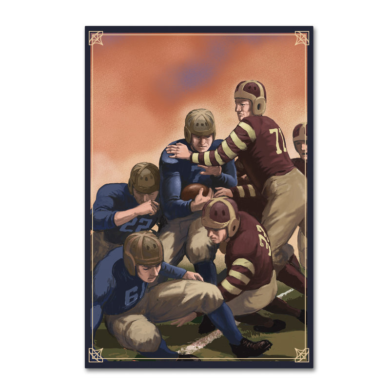 «Sports 9» par Kadey, impression sur toile, H 32 po x l 22 po x P 2 po
