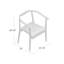 Upholstered Arm Chair-1590484079