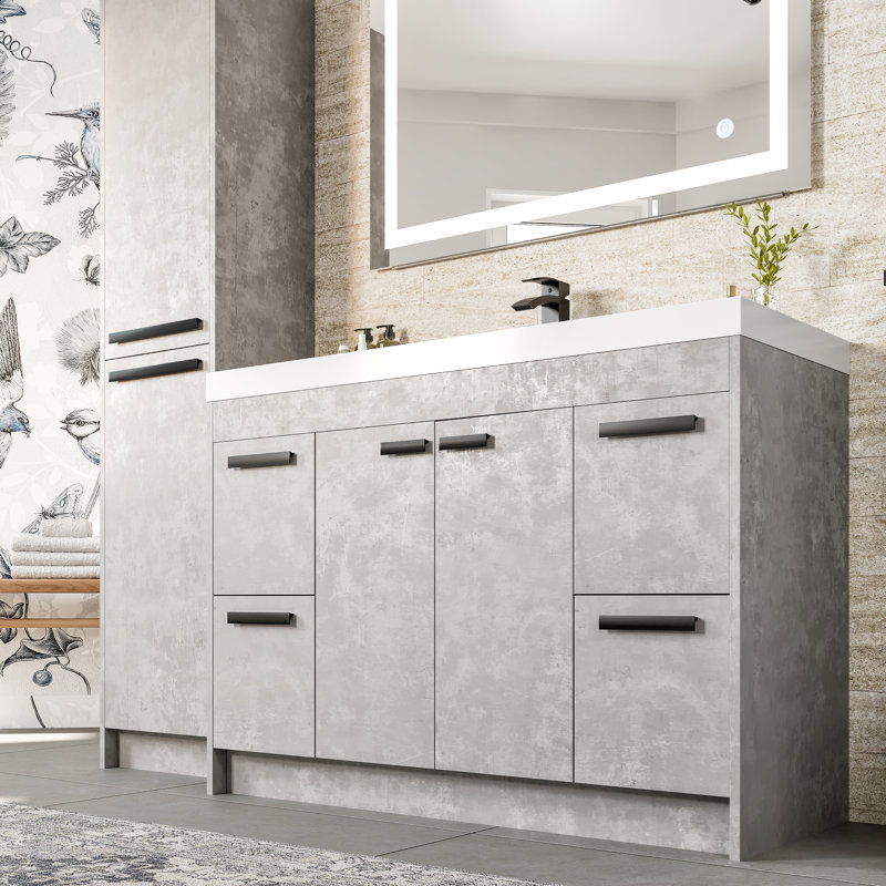 Wauconda Modern 48" Single Bathroom Vanity Set