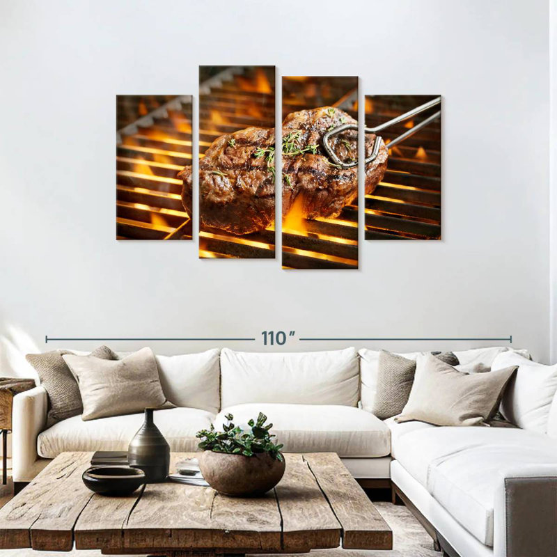 Yarlin Flame-Grilled Sirloin, 48" H x 75" W