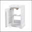 Meuble-lavabo à fermeture en douceur avec lavabo et tablette réglable-2125525394