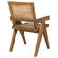 Chaise avec accoudoirs en bois massif Jude-48146672
