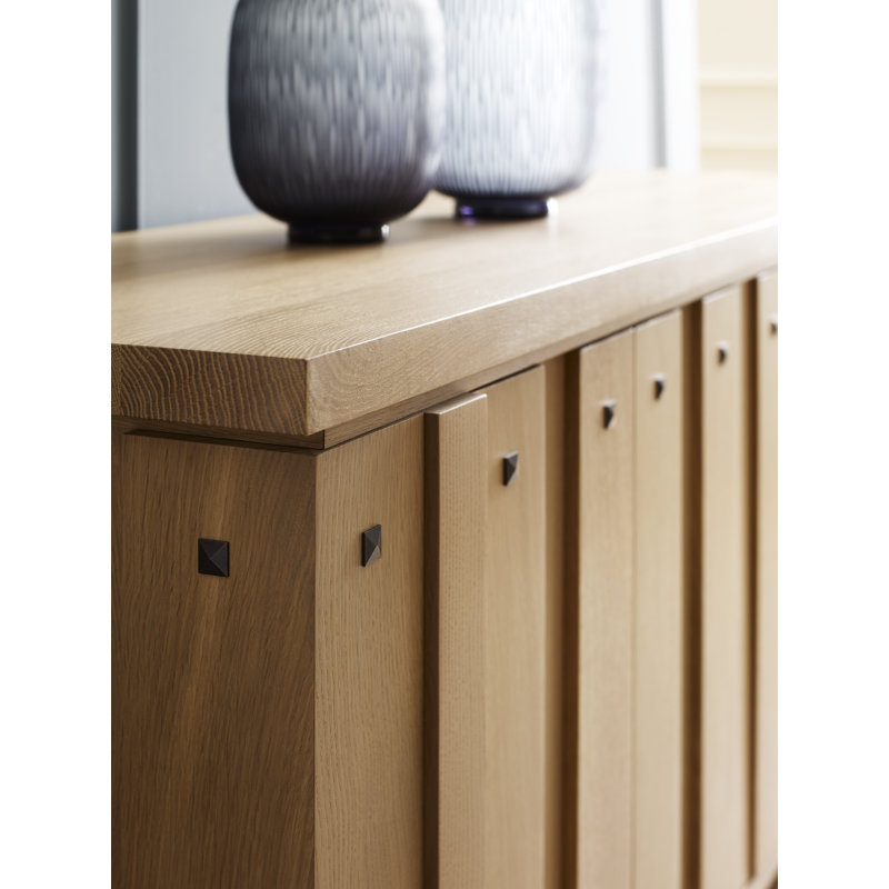 Portfolio120 Welland 72.5'' W Solid Wood Sideboard, Natural