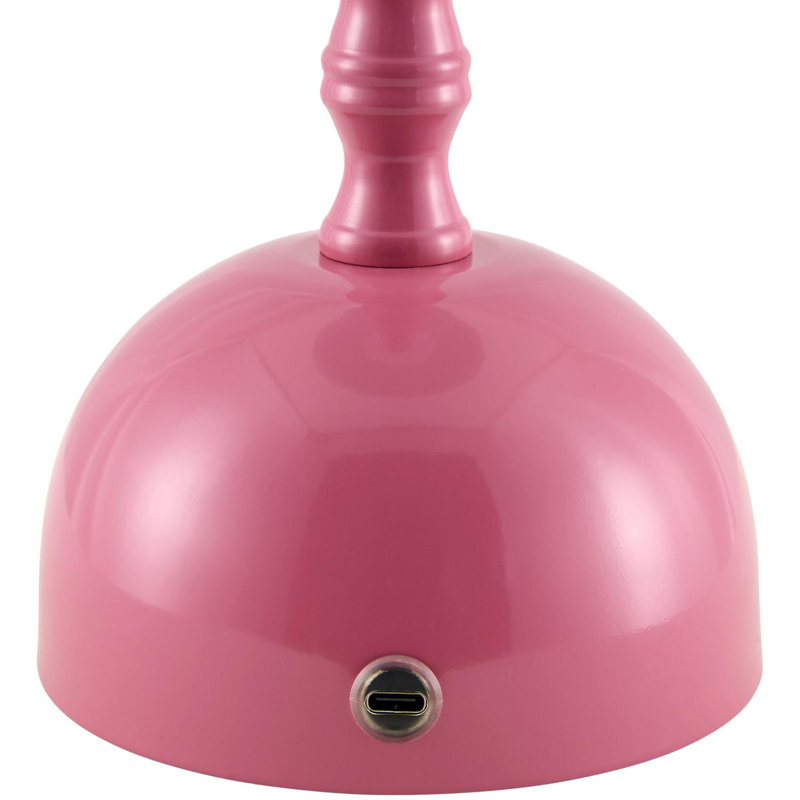 Lampe de table Karmo, Rose