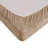 4 PCS King Micro Plush Sheet Set Taupe-131304065-131304068