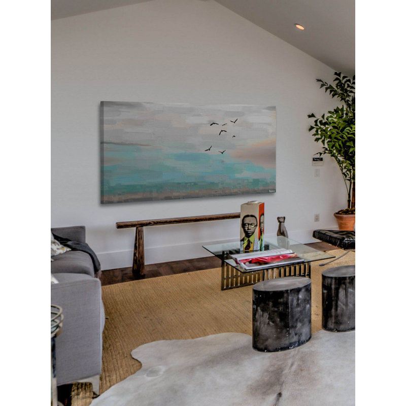 1 Piece Wrapped Canvas Wall Art, 45cm H x 91cm W