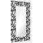 Miroir mural en verre