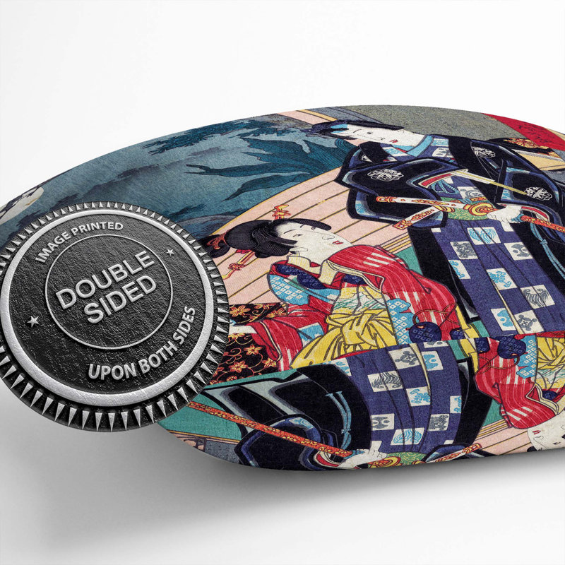 A Full Moon Square Throw Cushion, 55 x 55 cm