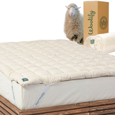 Woolify® Organic Merino Wool Mattress Topper