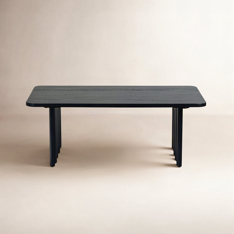 Table basse Anthonette Vernetta, Noir, noir, noir, noir