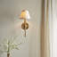 Santiago Steel Armed Sconce-109412757