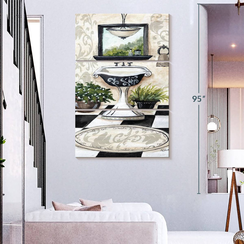 Kerrick BW Bath I, 74" H x 48" W