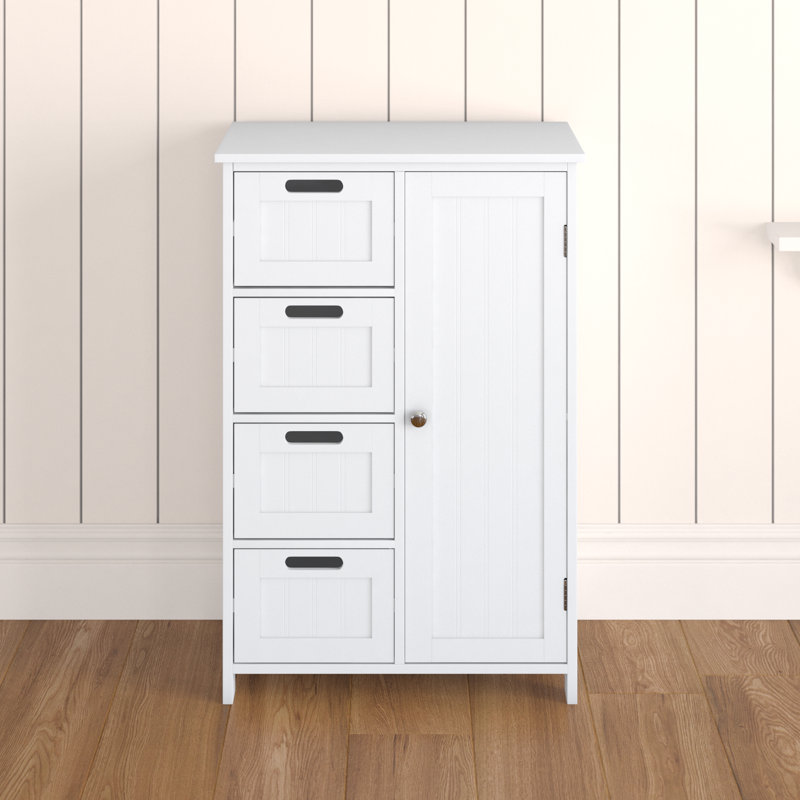 Caleigh Bathroom Cabinet, White