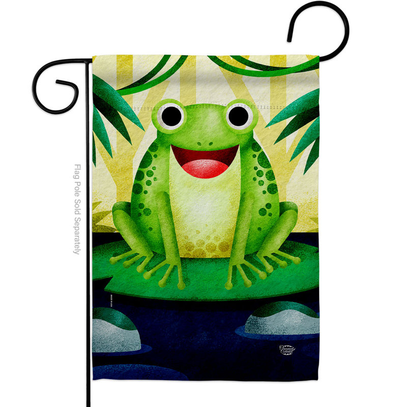 Double Sided Polyester Animal Garden Flag, 18.5" H x 13" W