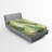 Microfiber Floral Fitted Sheet-105846530-42107615