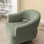 Fauteuil demi-tonneau pivotant de 28 po Kenzlee-2051790430