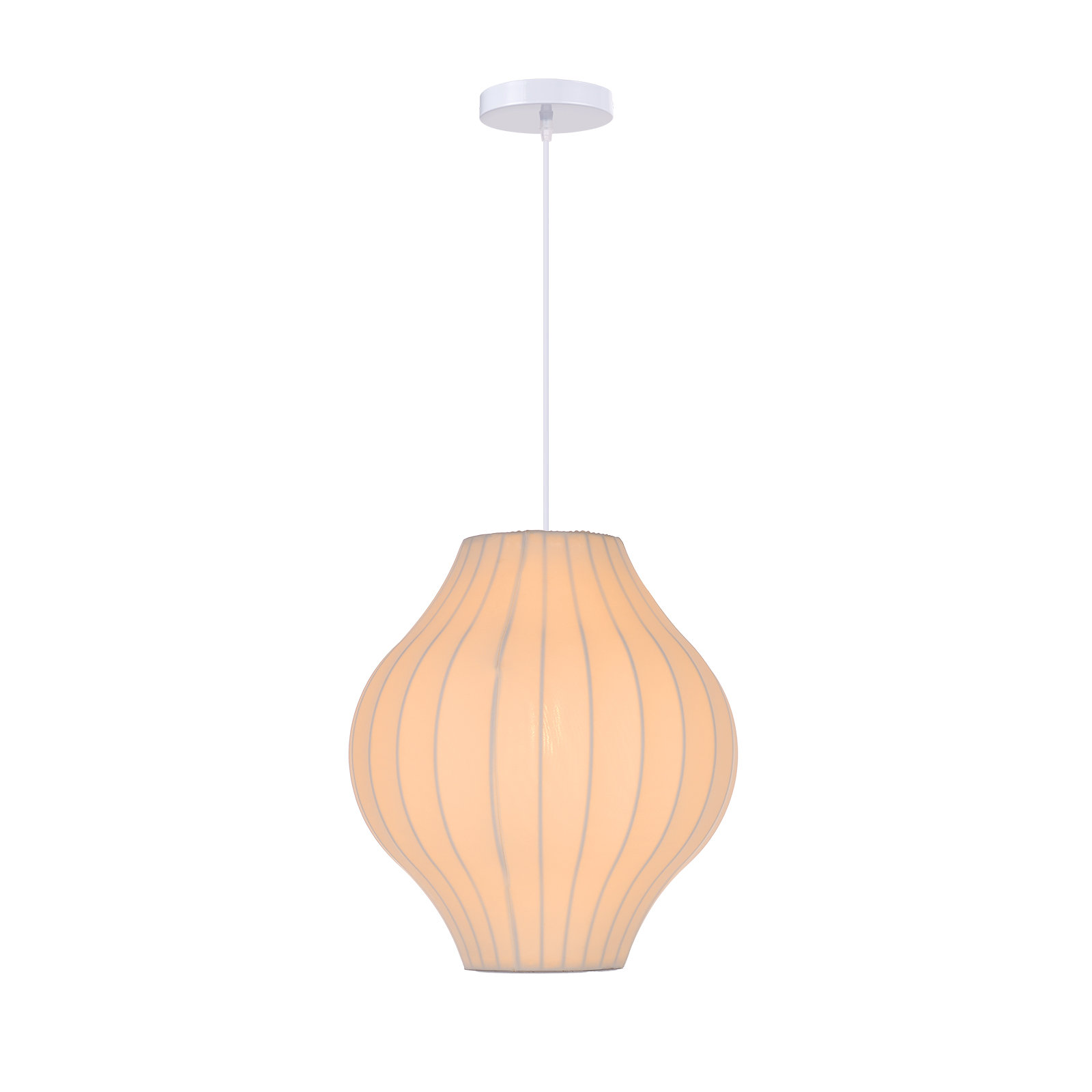 1 - Light Sculptural Lantern Lantern Pendant Light, 12.59" H x 11.81" W x 11.81" D