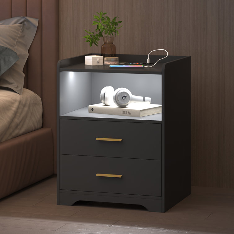 17.7'' W Unfinished Nightstand