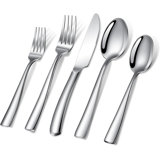 40-Piece Silverware Set Heavy Duty Stainless Steel Flatware Set Service For 8