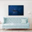 Sunlit Humpback Whale Peaceful Serene Tranquil Whale Nature Ocean Wall Art Print 1 Piece Wrapped Canvas Wall Art-237215998