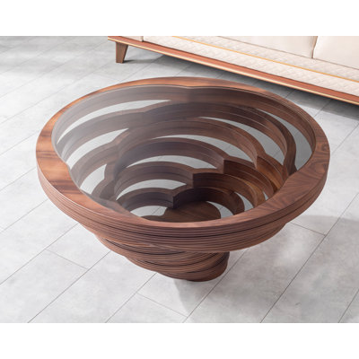 Monsey Glass Top Coffee Table