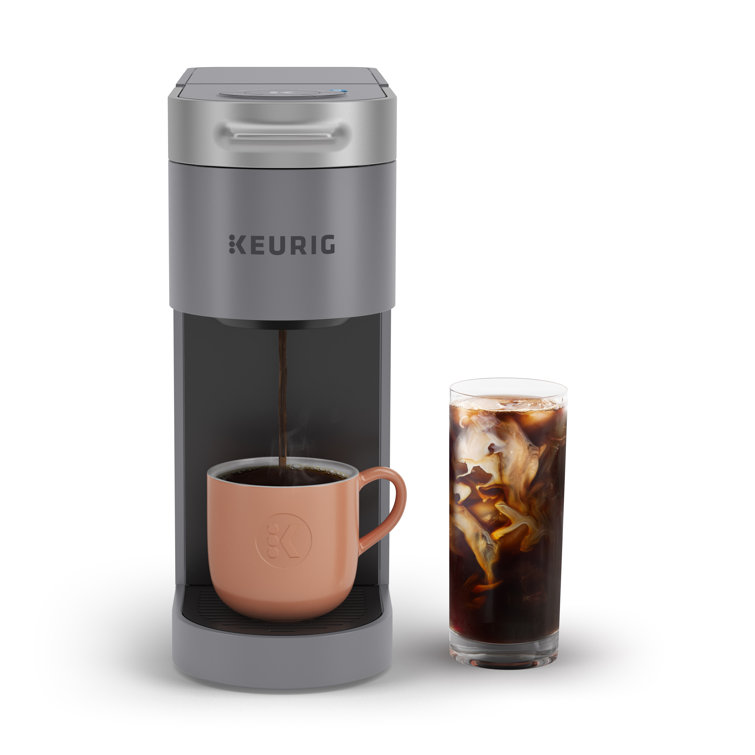 Keurig K-Slim + Iced Single Serve Coffee Maker, Brews 8 To 12Oz. Cups, Gray  & Reviews