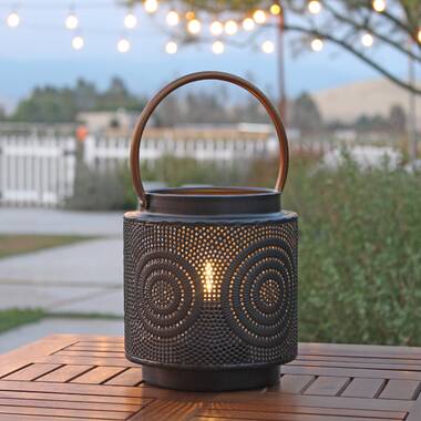 X－MAX FURNITURE 10.1'' Battery Powered Outdoor Lantern