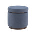 Thurleigh Round Sherpa Ottoman with Storage