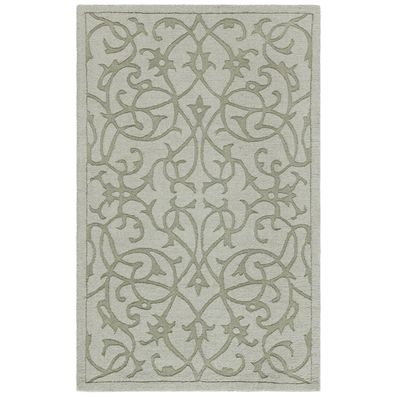 Montreal Hand Loomed Wool Abstract Rug, Rectangle 3' x 5'