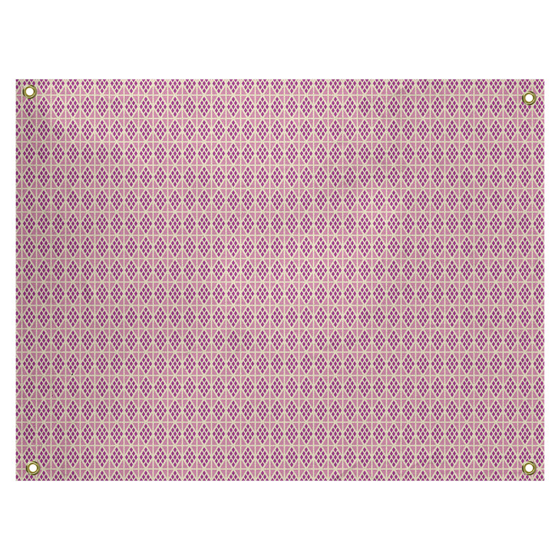 Tapisserie «Avicia Diamonds» par Katelyn Elizabeth, Intérieur / extérieur, H 60,5 po x l 81,5 po