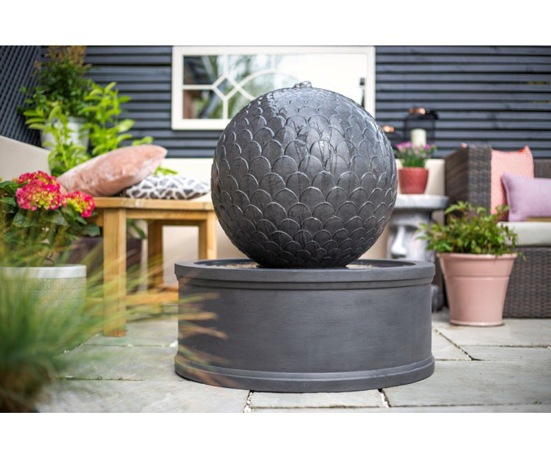 Sersic Easy Fountain Winchombe Cascade with Lights Mains Plugin Powered Water Feature