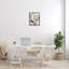 «Fluid Black and Beige Abstract» par June Erica Vess, reproduction sur toile flottante-23807971-23807970