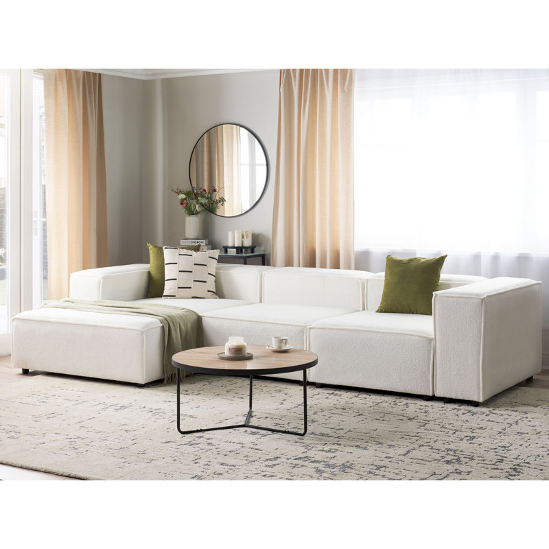 APRICA Upholstered Chaise Lounge, Left Hand Facing