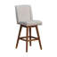 Chaise de bar pivotante en bois massif avec repose-pieds-1152507023-1152507016