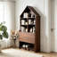 Bureau d'artisanat pliant avec tablettes de rangement