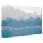 Lone Wolf In Abstract - Wrapped Canvas-55309427