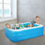 Piscine extérieure pour enfants de 120 po - grand espace, coffre-fort en PVC, fond épais, essentiel pour la fête