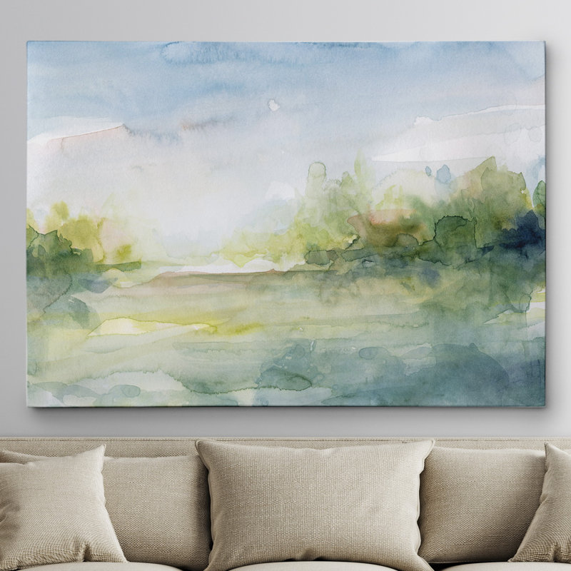 Clear Day - reproduction d'art sur toile encadrée, H 16 po x l 20 po x P 1,5 po, Toile tendue