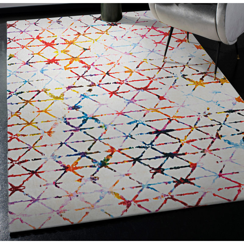 Tapis touffeté à la main Antaniyah, Rectangle 5 pi x 7 pi