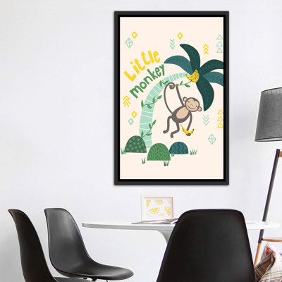 «Little Monkey II» par Caroline Alfreds - impression d'art graphique