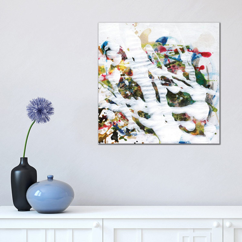 Pollock's Party I by Jodi Fuchs - Wrapped Canvas Painting, 45.72 cm H x 45.72 cm W x 3.175 cm D