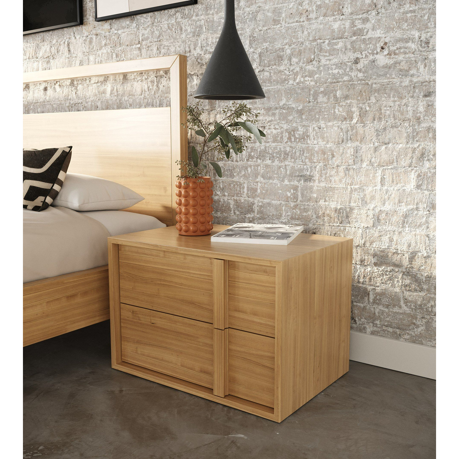 Alvarez 5 - Piece Bedroom Set, Oak, California King