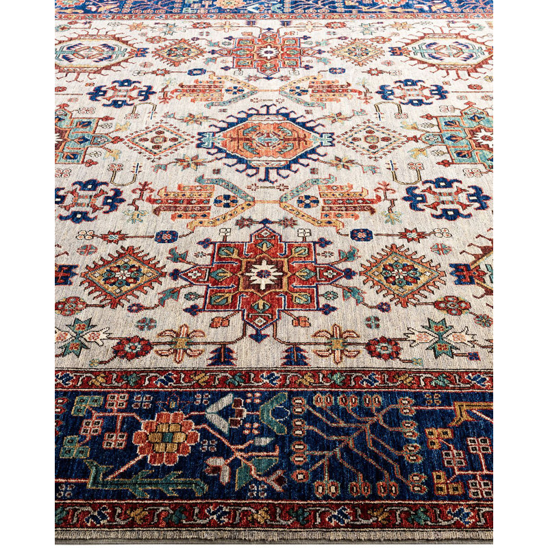 Serapi One-of-a-Kind 8' 0" X 9' 11" Hand Knotted Area Rug