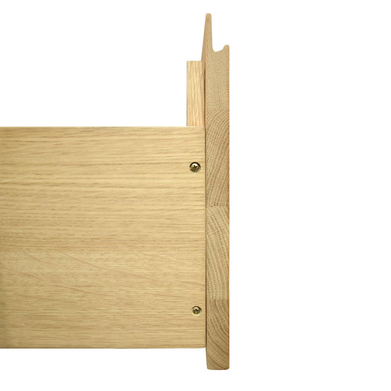 Solace 30" Single Bathroom Vanity Base Only, Sunrise Oak/Ash