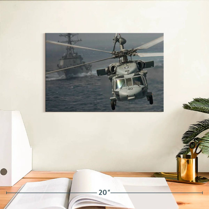 Hélicoptère Mait Knighthawk, H 8 po x l 12 po