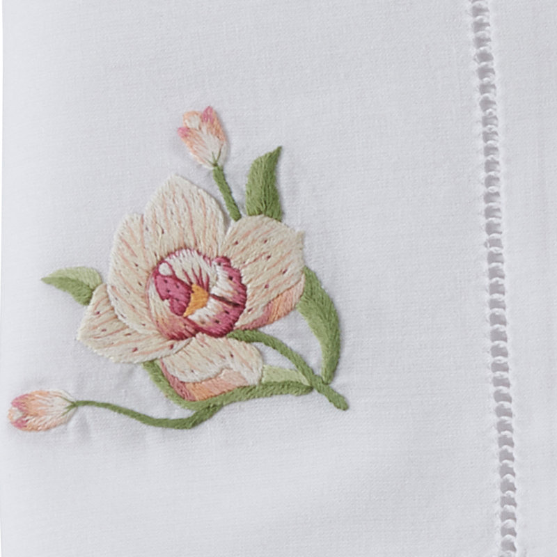 Chaparro Cotton Embroidered Square Napkin