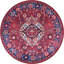 Vintage Look Cotton and Chenille Flatweave Area Rug-1671355651